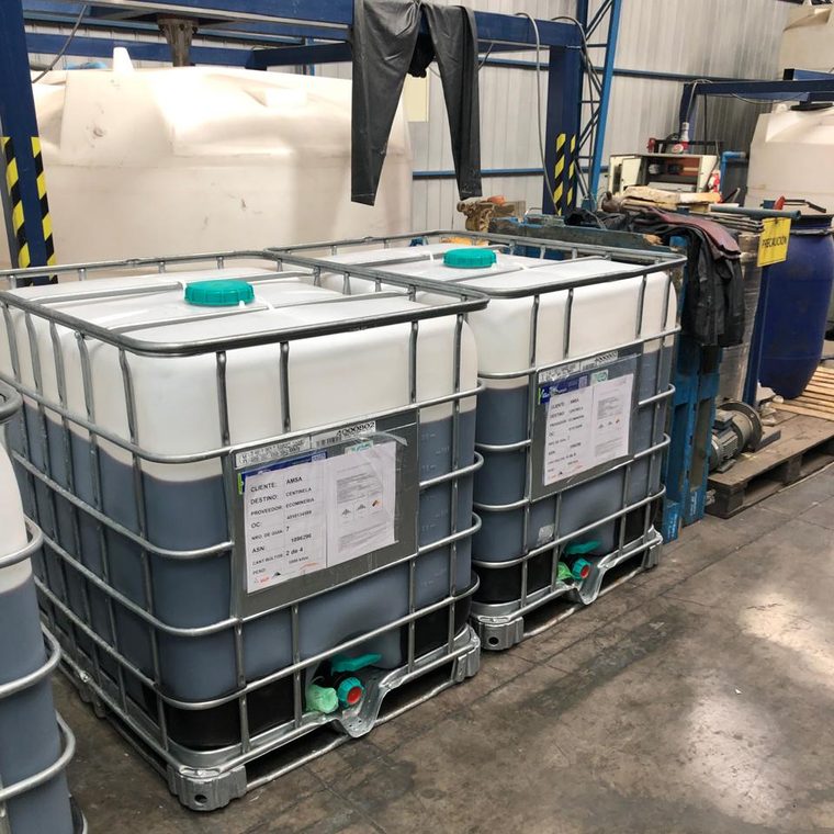 Dispatch of recovered material to a mining client